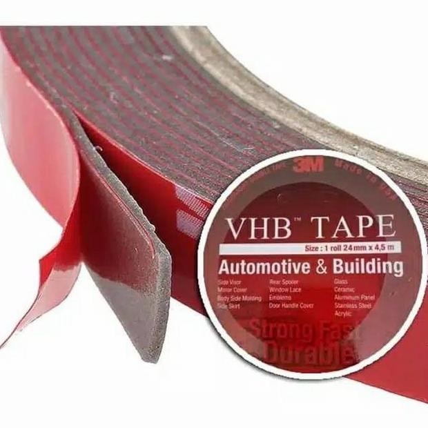 

Double Tape 3M VHB 24 mm x 4,5 mtr Original CV Megah Jaya