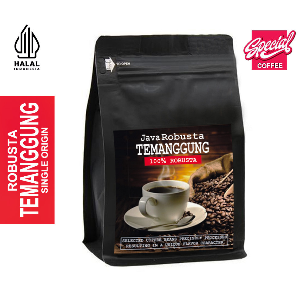 

Java Temanggung Robusta 500 Gram - Biji/Bubuk - Kopi Jawa Robusta Premium Coffee