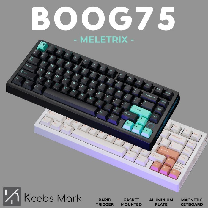 Ready BOOG75 by Meletrix - Magnetic Rapid Trigger Mechanical Keyboard