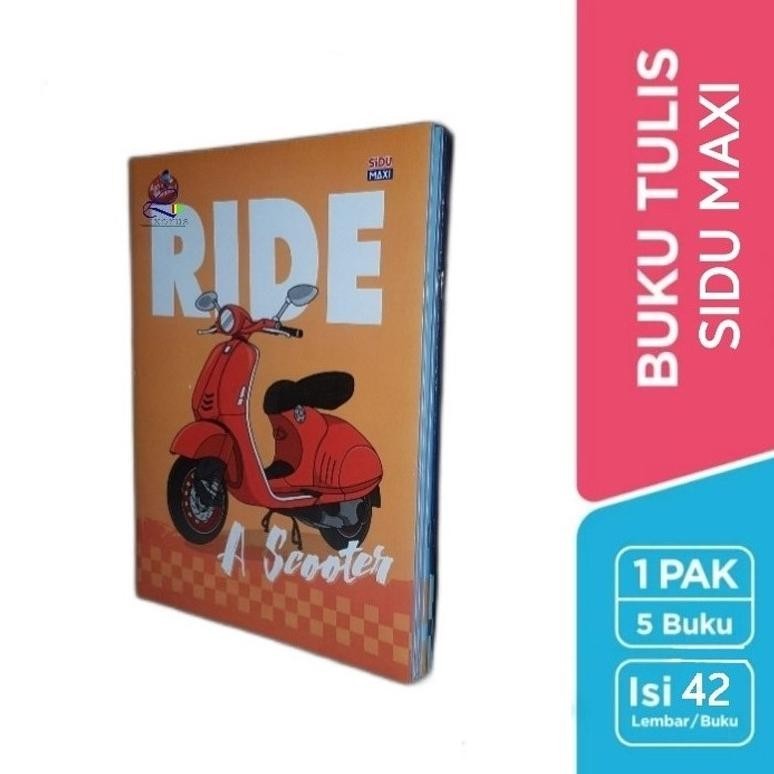 

BUKU TULIS SIDU MAXI 42 LEMBAR (1PAK= 5 BUKU) / BUKU SEKOLAH BIG BOSS BOXY GRATIS ONGKIR
