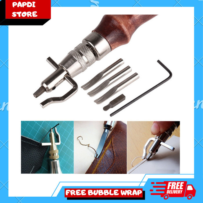 

Terlaris Alat Pemotong Crafter Dengan Bahan Kulit DIY 7 in 1 Leather Craft SALE