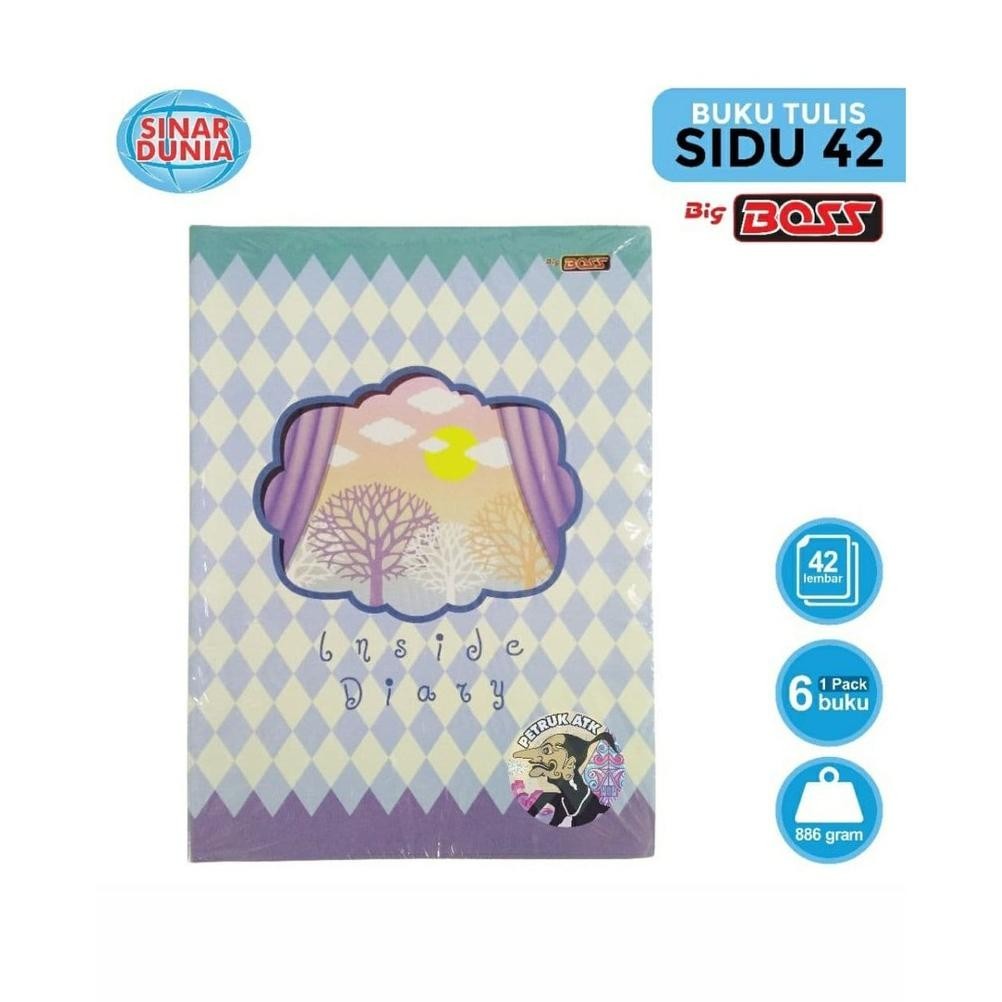 

[PAK] BUKU TULIS BOXY SIDU BIG BOSS 42 LEMBAR (6 PCS) TERMURAH BANGET