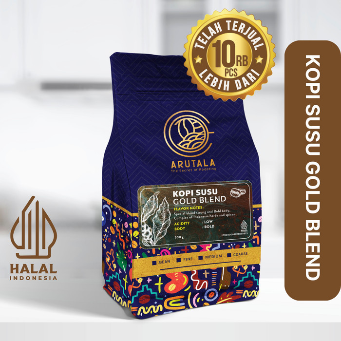 

Ready ARUTALA Kopi Susu Gold Blend 500 gram