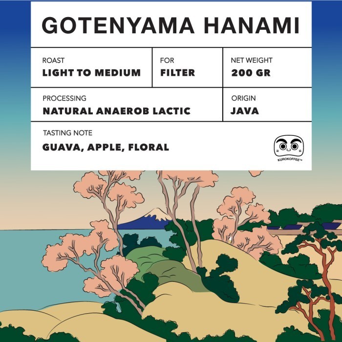 

Ready Gotenyama Hanami Coffee Beans for Filter 200 gr / Biji Kopi