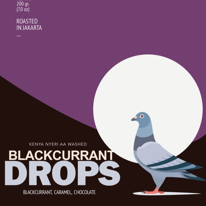 

Ready BLACKCURRANT DROPS (Kenya AA Nyeri Washed)