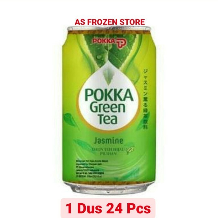 

Ready Pokka Green Tea Kaleng 300 ml / Pokka Jasmine Green Tea Kaleng 300 ml