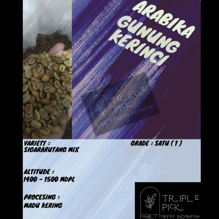 

Ready green bean / Biji kopi arabika kerinci - Madu kering TERMURAH