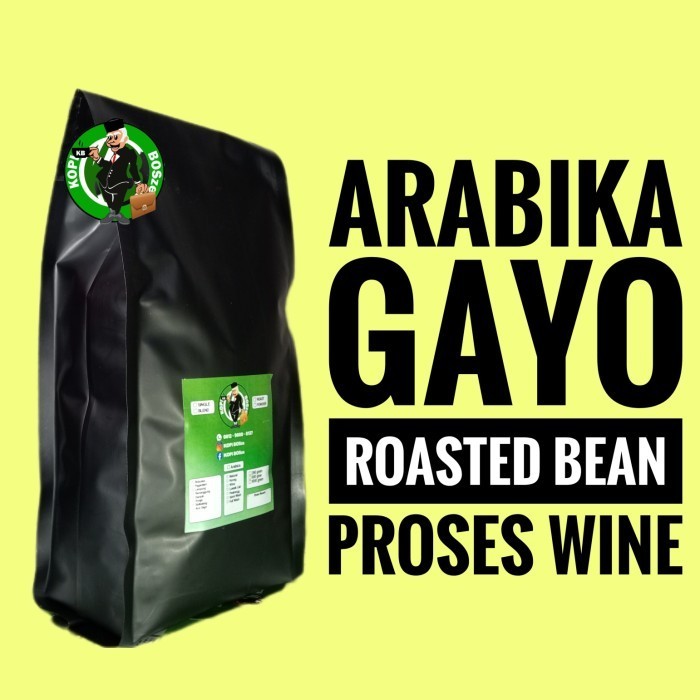 

Ready Biji Kopi Bubuk Arabika Aceh Gayo Wine 1 Kg Premium Roasted Bean