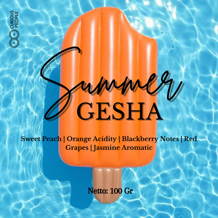 

Ready Biji Kopi Arabika Summer Gesha Anaerobic Hydrolysis 178 Hr - 100 Gr