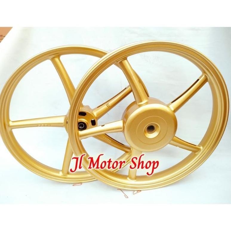 PL Pelek - Velg Racing Rossi Model RCB Palang 5 BEAT VARIO 110 125 150 SCOOPY SPACY GENIO Ring 17 V 