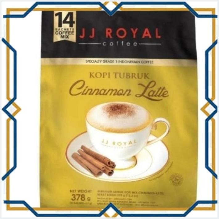 

[GDS] KOPI JJ ROYAL KOPI TUBRUK CINNAMON LATTE BAGS 14 SACHETS | COFFEE