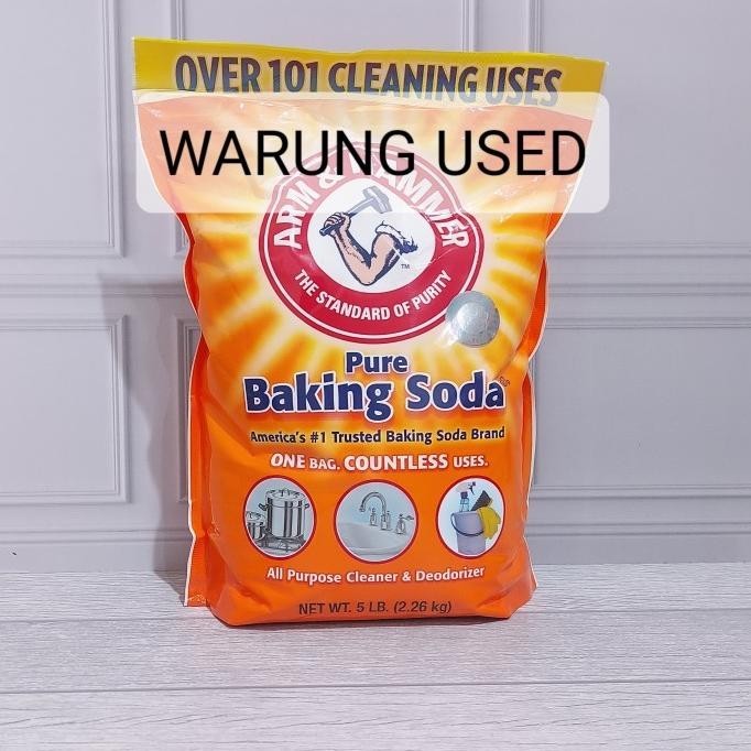 

BAKING SODA MERK Arm & Hammer Baking Soda 2.26 KG MADE IN USA 2.26KG