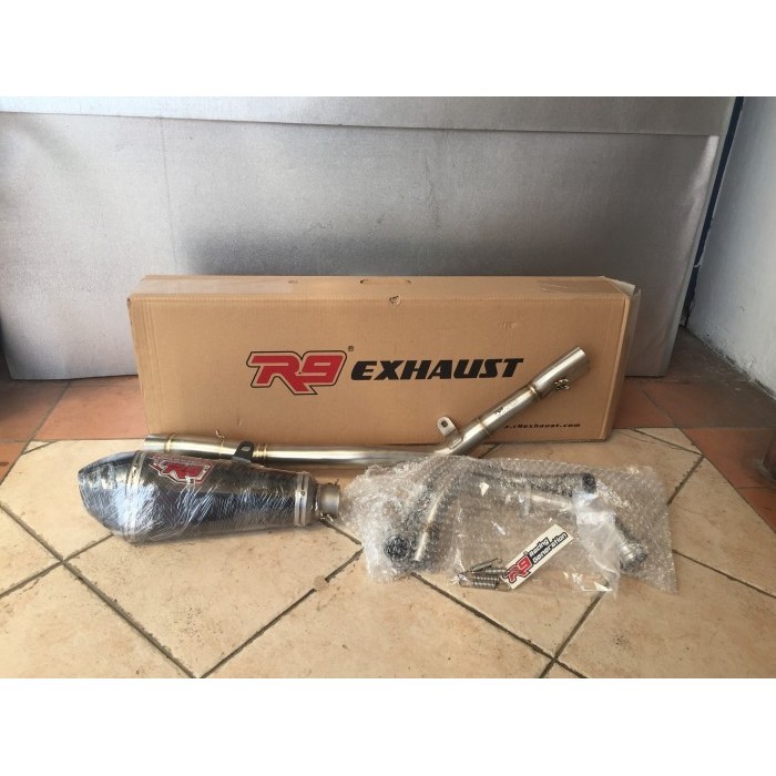 Knalpot Racing R9 Austin carbon CBR 250RR