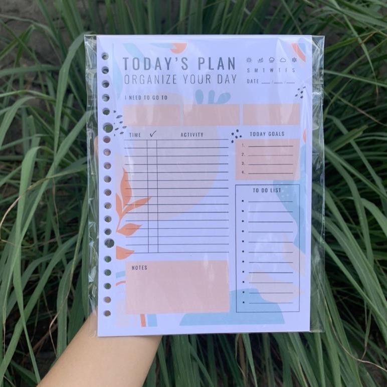 

DAILY PLANNER A5/B5 SUMMER RAINBOW COLOUR TERLARIS