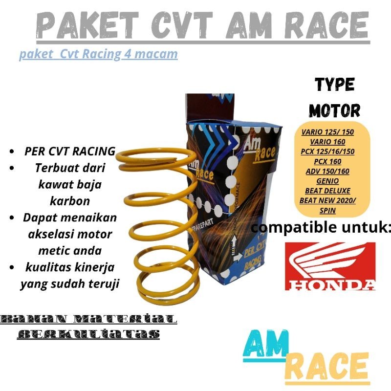 Per cvt vario 125 vario 150 Pnp Scoopy karbu 2018 Am Race