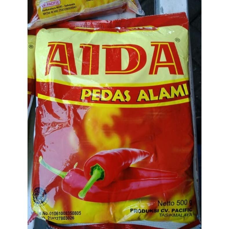 

EVY-510 Cabe Bubuk Pedas AIDA Kemasan 500 gr Viral