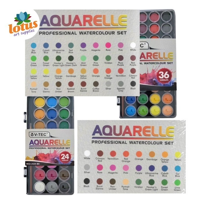 

V-tec Aquarelle Watercolour Set Cat Air K01