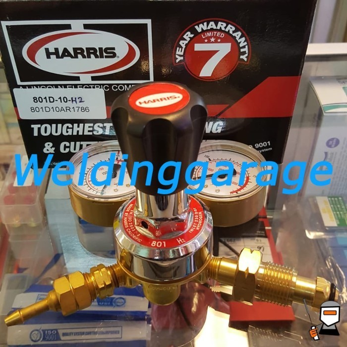 REGULATOR HARRIS 801 HYDROGEN H2 - 10 BAR - REGULATOR HIDROGEN HARRIS