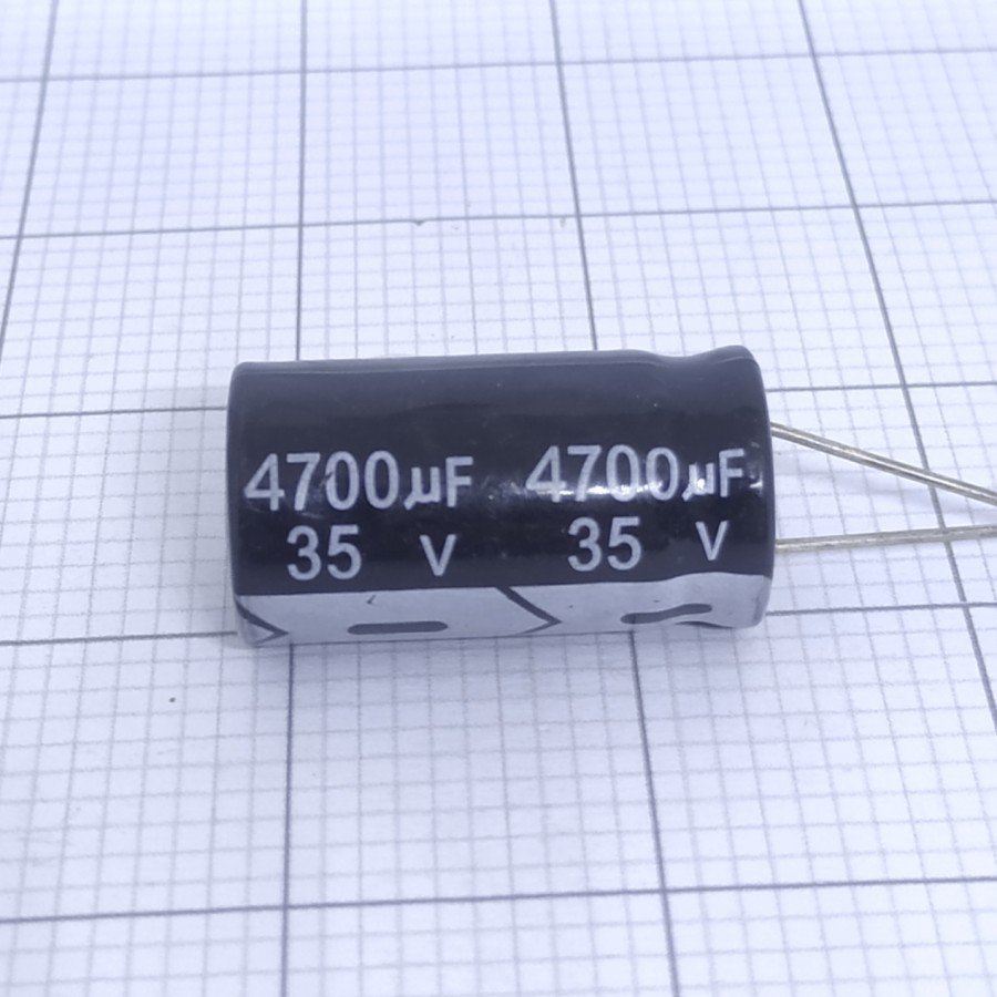 Elco 4700uf 35v / Kapasitor 4700uf 35v / Elco 4700 - 35V / Elko 4700-35v