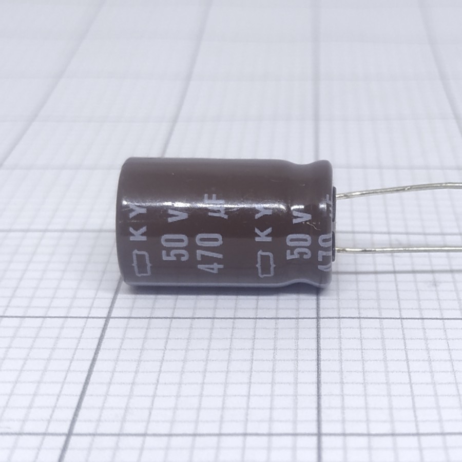 Elco 470uf 50v / Kapasitor Elco 470uf 50v / Elco 470 - 50V KY