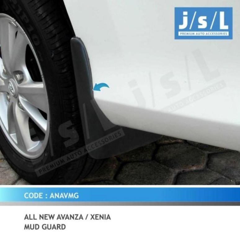 ALL NEW AVANZA XENIA 2012-14 Mudguard Mud Guard Karpet Kepet Roda Pelindung Lumpur JSL