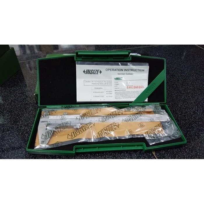 

Sigmat Jangka Sorong Vernier Caliper Manual Inzise 6 6 Inch 0.05Mm