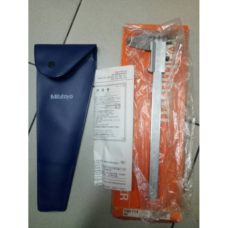 

Jangka Sorong Manual 8" Sigmat Mitutoyo 200Mm 530 114 Original