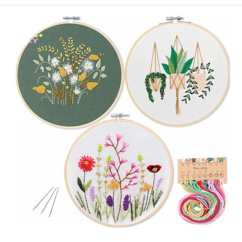 

DIY Embroidery Starter Kit - Starter Kit Belajar Menyulam #05