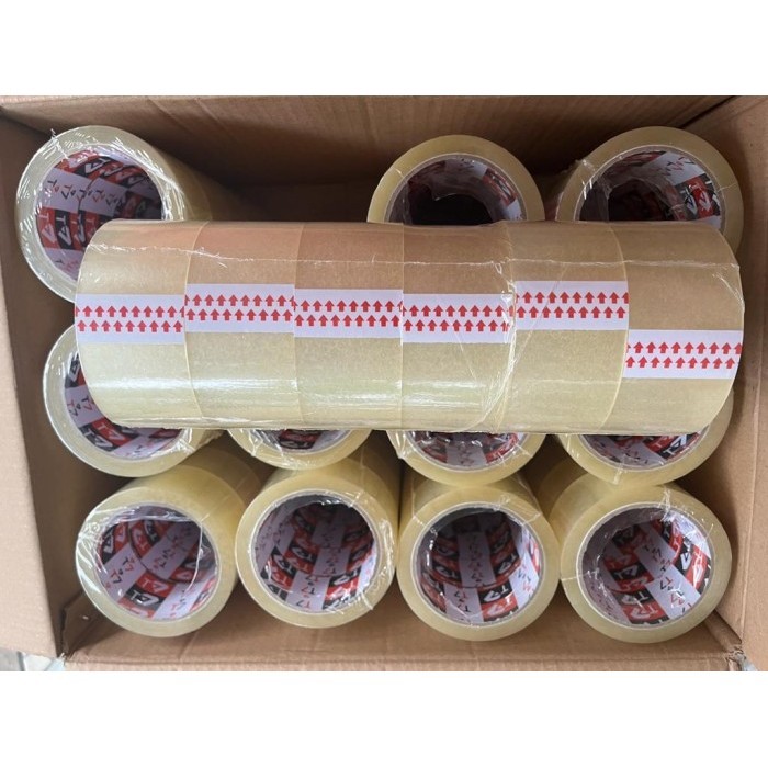 

Lakban Bening / Coklat 48Mm X 100 Yard 1 Dus