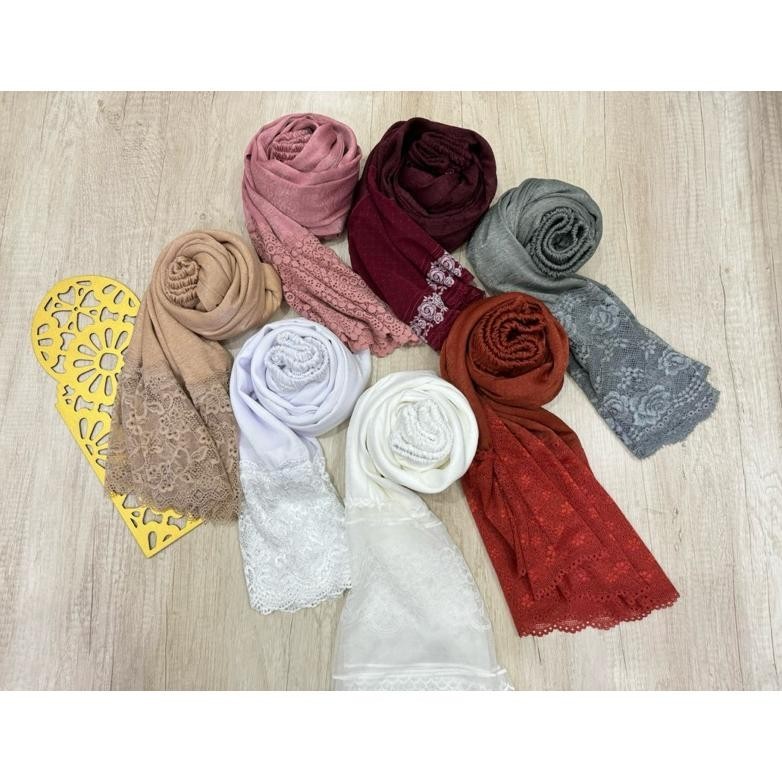 gd-8 Mukena Santorini Renda Besar Jumbo by Fahijablove Original