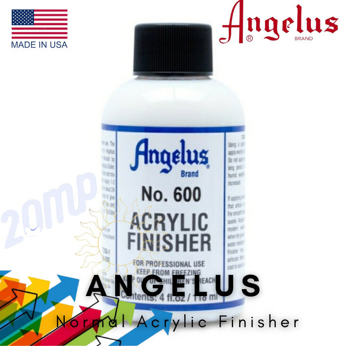 

Ready Angelus Normal 600 Acrylic Finisher 4 0z 118ML USA
