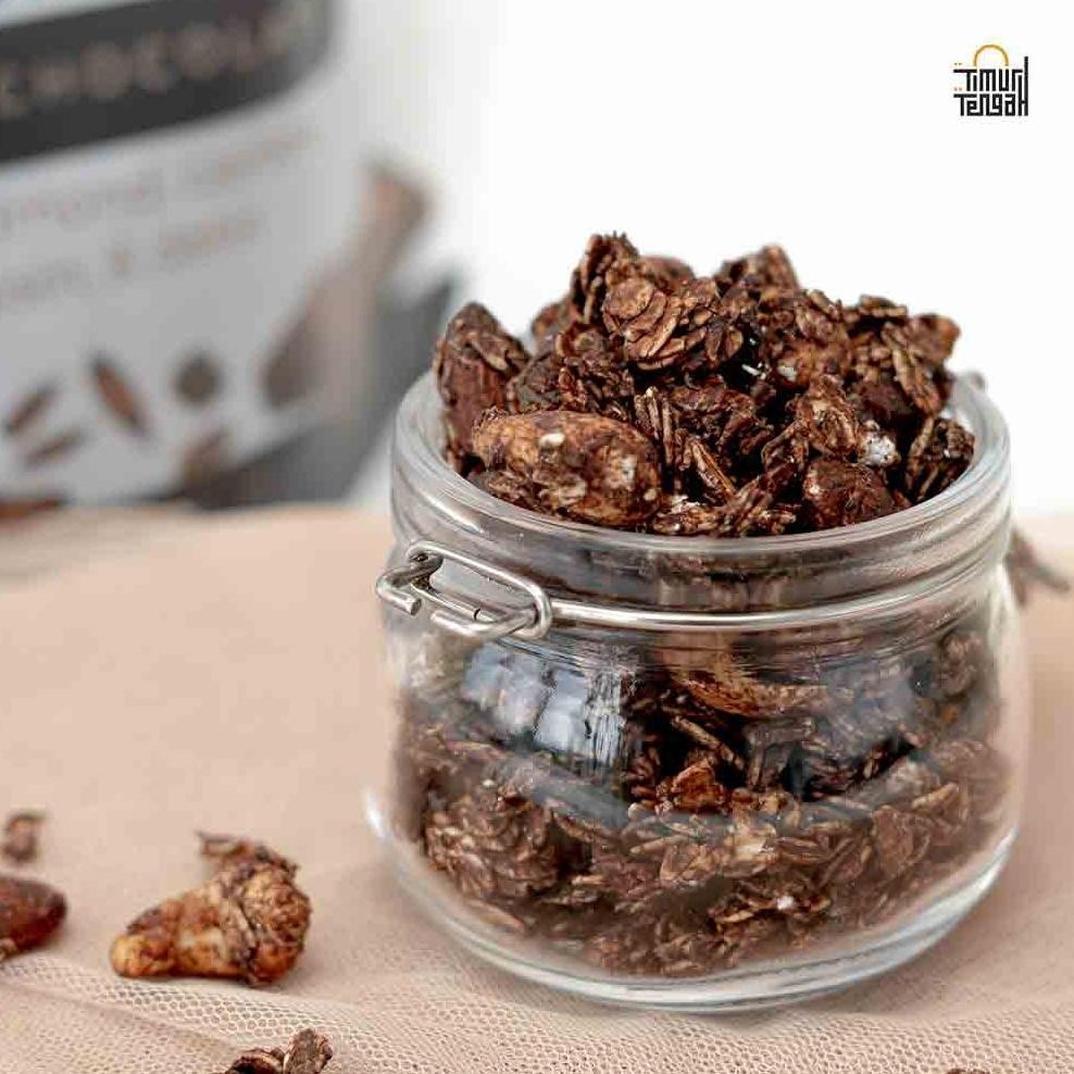 

Timur Tengah - Combo Granola Dark Chocolate 500Gram Dan 250Gram Sale