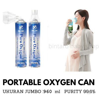 Ready PORTABLE OXYGEN CAN / Tabung Oksigen Portable