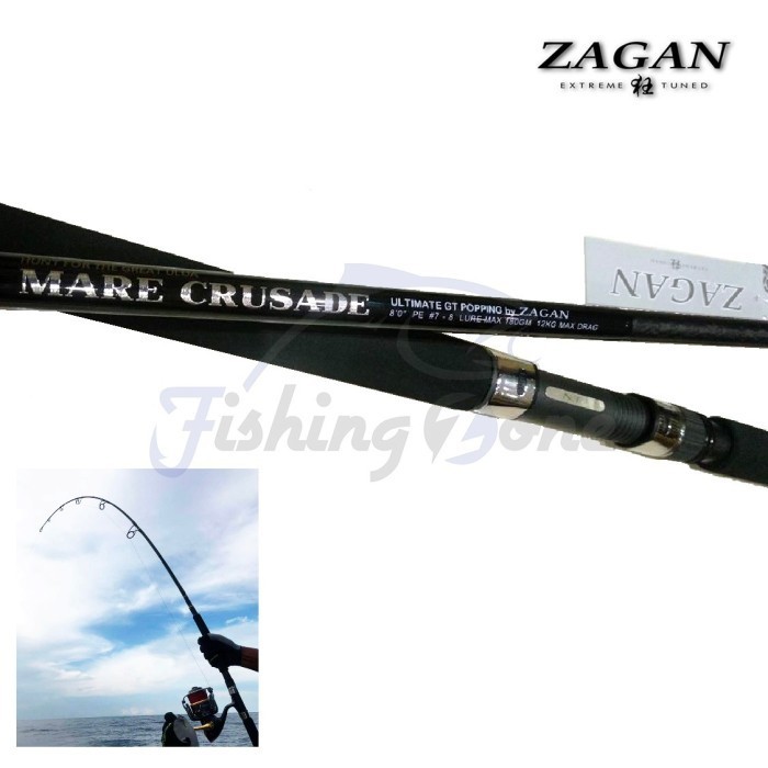 Ready Zen X EA ZAGAN MARE CRUSADE Ultimate GT Popping Rod 802 - PE 7-8