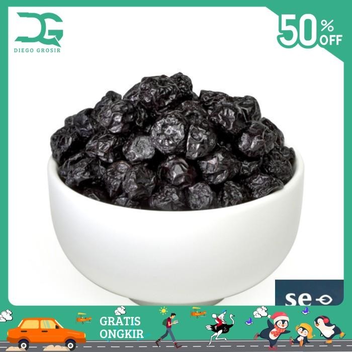 

BUAH BLUEBERRY KERING / DRIED BLUE BERRY FRUIT 60 GRAM KUALITAS PRODUK TERBAIK