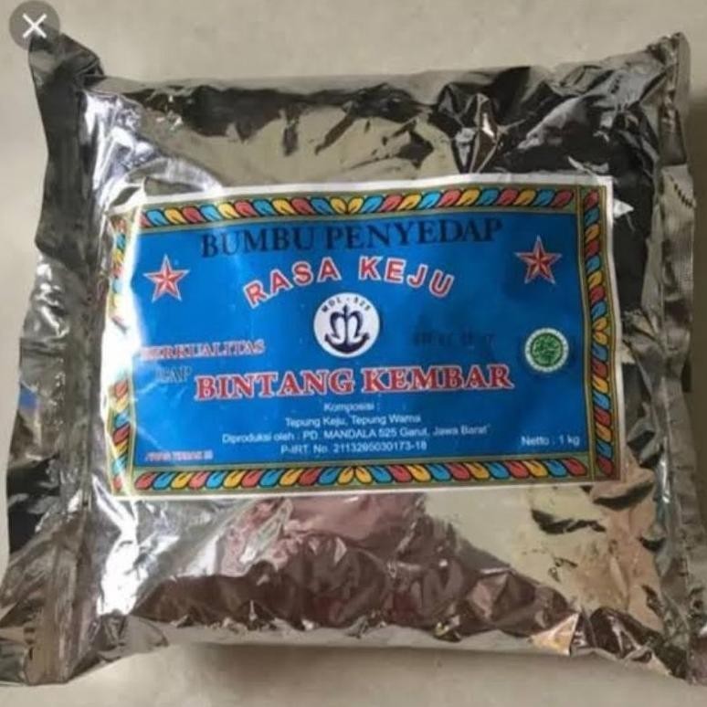 

fx-23 Bumbu Bintang Kembar Ayam Bawang/ Balado/ Keju 1 kg Premium