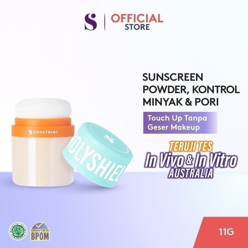 [In Vivo & In Vitro Certified] SOMETHINC Holyshield No Sebum Mineral Sunscreen Powder SPF 39 PA++++ 
