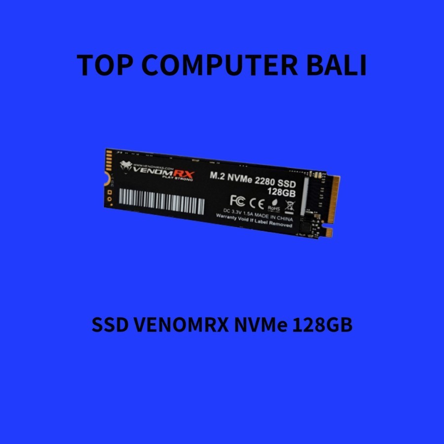 SSD VENOMRX NVMe 128GB/ SSD NVMe 128GB