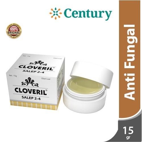 Cloveril 15Gr  / Salep Kulit / Kutu Air / Anti Fungal / Kadas / Kurap