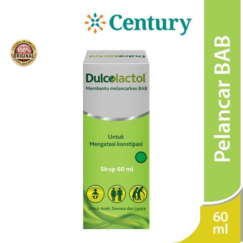 Dulcolactol Sirup 60ml/Obat Susah BAB Bayi/Obat Pencahar/Obat Sembelit Bayi/Konstipasi