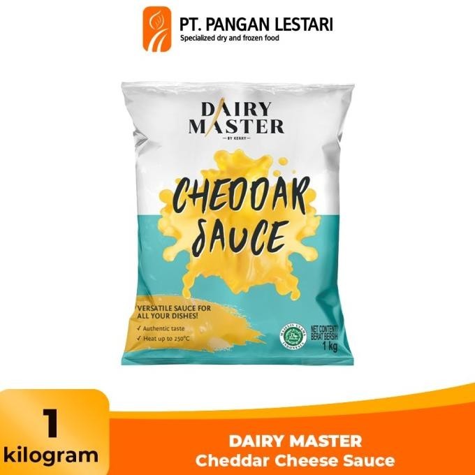 

NEW PRODUK DAIRY MASTER CHEDDAR SAUS KEJU CHEESE SAUCE 1 KG !!!!!