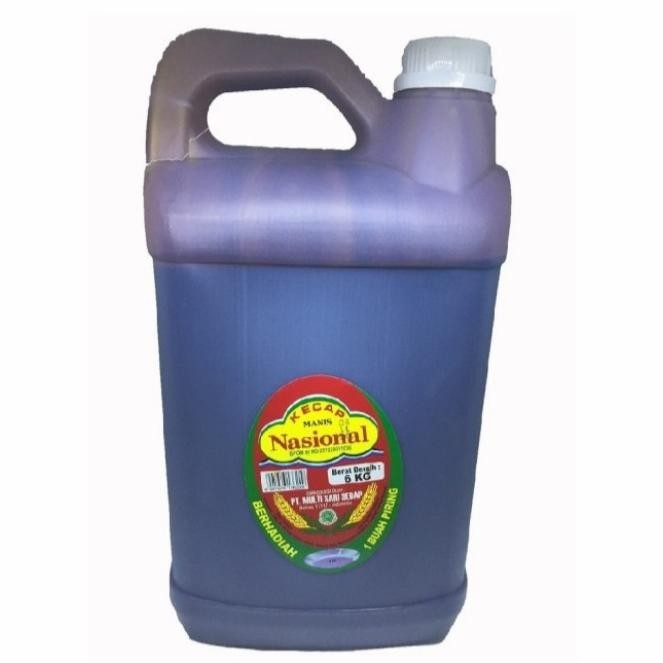 

BIG SALE KECAP NASIONAL MANIS JERIGEN 6 KG !!!!!