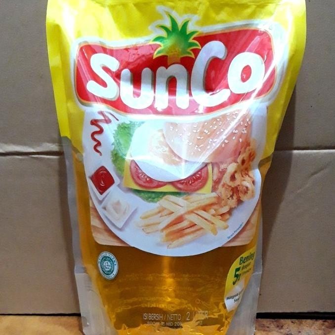 

READY STOCK MINYAK GORENG SUNCO POUCH 2 L !!!!!