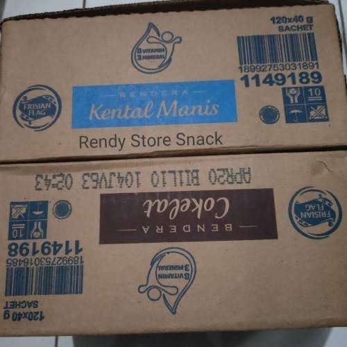 

Frisian Flag Susu Kental Manis Putih Sachet 1 dus - Coklat K02
