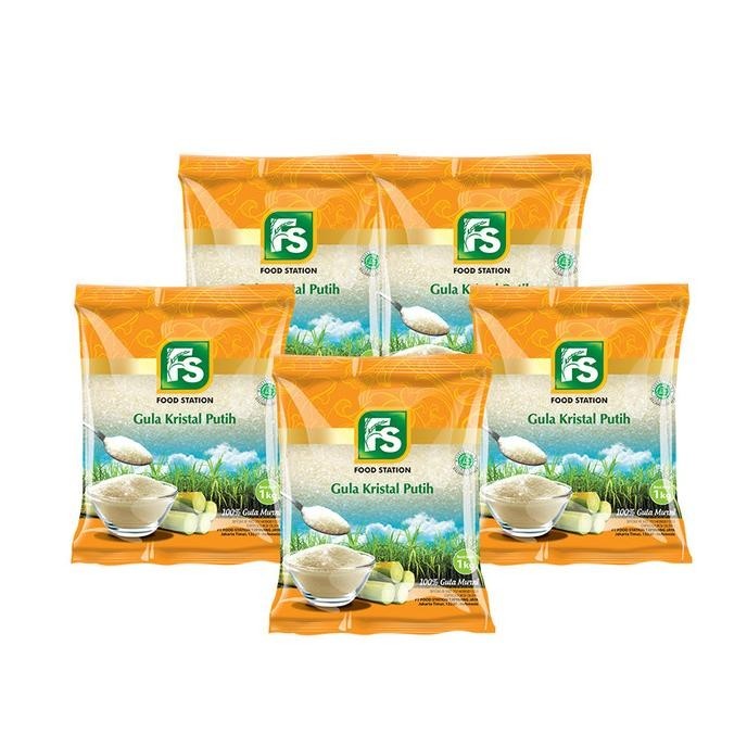 

TERBARU FS PAKET GULA PASIR PREMIUM 1 KG (5 PCS) !!!!!