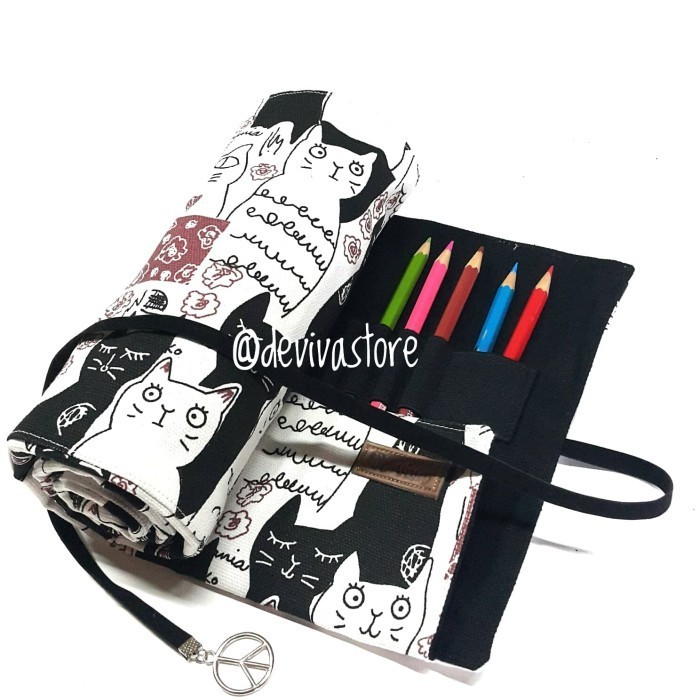 

TEMPAT PENSIL GULUNG / ROLL PENCIL CASE / TEMPAT PENSIL LUCU UNIK