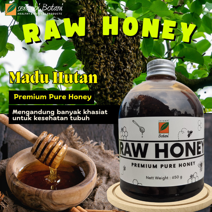 

Ready Madu Hutan Murni Asli Raw Honey Premium 650 gr