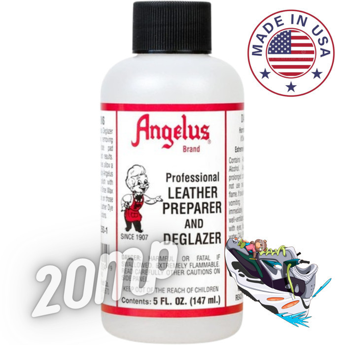 

ANGELUS PROFESSIONAL LEATHER PREPARER & DEGLAZER 4 OZ 118 ML USA