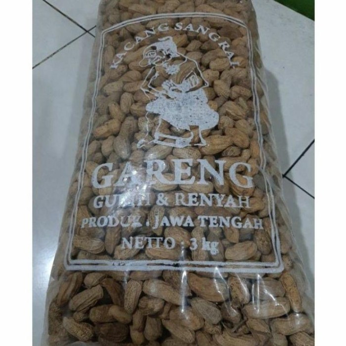 

W&N KACANG KULIT 3kg SANGRAI 1BALL/KACANG BAKAR/KACANG RENYAH/AGEN