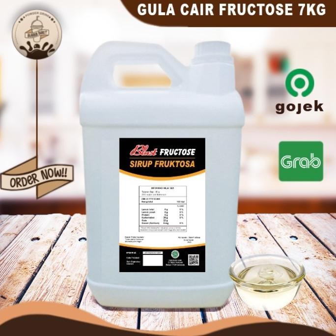 

READY STOCK PREMIUM FRUCTOSE (GULA CAIR) -7KG (KHUSUS GRAB/GOJEK) !!!!!